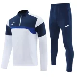 2025 JOM White Half Pull Tracksuit #813(半拉链)