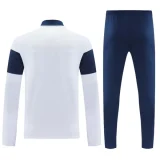 2025 JOM White Half Pull Tracksuit #813(半拉链)