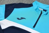 2025 JOM Royal blue Half Pull Tracksuit #813(半拉链)