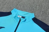 2025 JOM Royal blue Half Pull Tracksuit #813(半拉链)