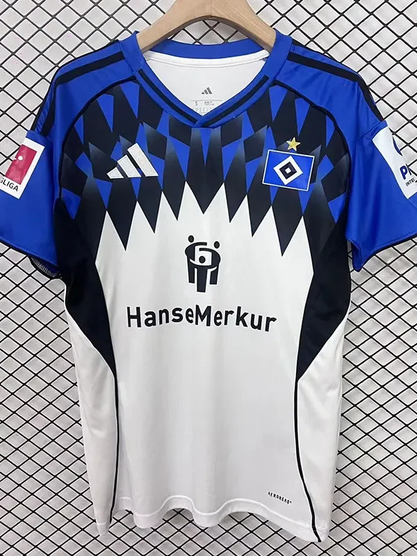 25-26 Hamburg SV Home Fans Soccer Jersey