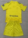25-26 Real Betis Yellow GoalKeeper Kids Soccer Jersey