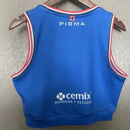 25-26 Cruz Azul Home Women Yoga Vest (女)