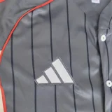 25-26 Bayern Grey Casual Edition Baseball Jersey