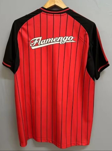 25-26 Flamengo red casual baseball Jersey