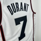 24-25 ROCKETS DURANT #7 White City Edition Top Quality Hot Pressing NBA Jersey