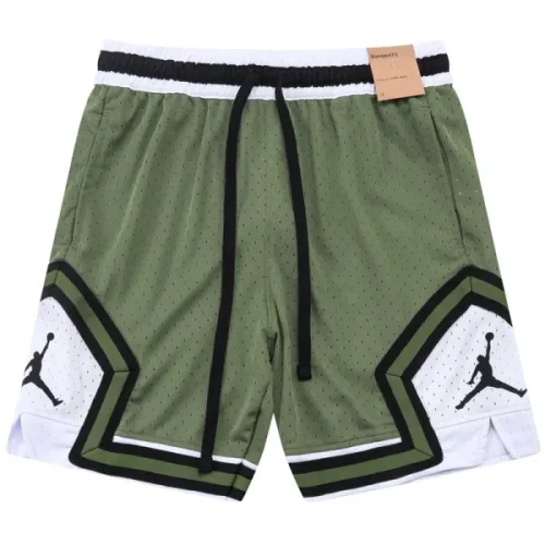 A2502 Jordan Green Casual Short Pants #橄榄绿