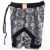 C2448 Jordan Black Casual Short Pants #蛇纹迷彩