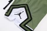 A2502 Jordan Green Casual Short Pants #橄榄绿