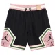 A2501 Jordan Black Pink Casual Short Pants #黑粉色