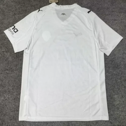 25-26 Valencia Home Fans Soccer Jersey (带广告)