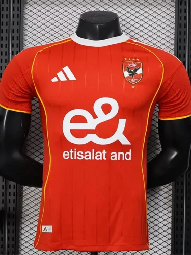 25-26 AL AHLY SC Home Player Version Soccer Jersey