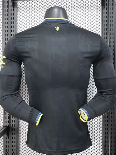 25-26 Man Utd Third Long Sleeve Player Version Soccer Jersey (长袖球员)