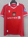25-26 Wrexham FC Home Fans Soccer Jersey