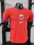25-26 Norway Home Player Version Soccer Jersey
