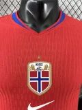 25-26 Norway Home Player Version Soccer Jersey
