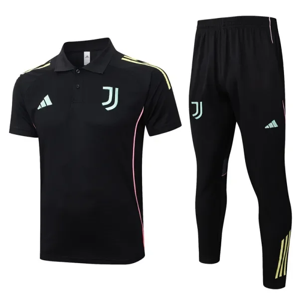 25-26 JUV Black Polo Tracksuit #C2550