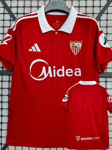 25-26 Sevilla Away Fans Soccer Jersey
