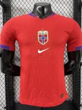 25-26 Norway Home Player Version Soccer Jersey