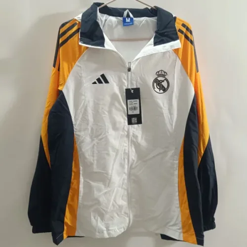 25-26 RMA White Windbreaker