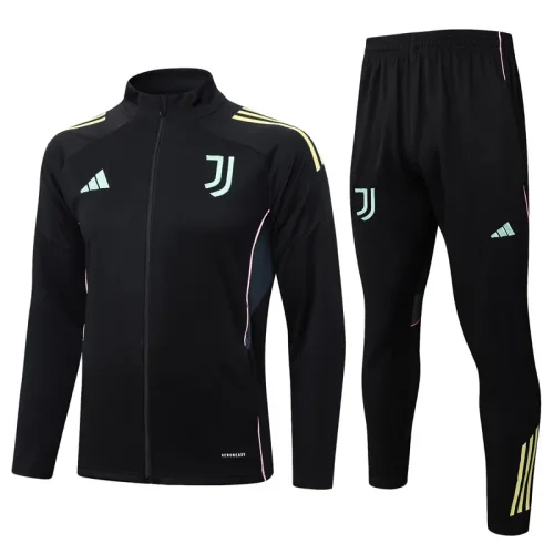 25-26 JUV Black Jacket Tracksuit #A2569