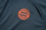 25-26 Bayern Dark gray Jacket Tracksuit #A2563