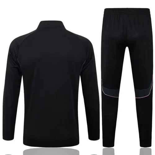 25-26 JUV Black Jacket Tracksuit #A2569