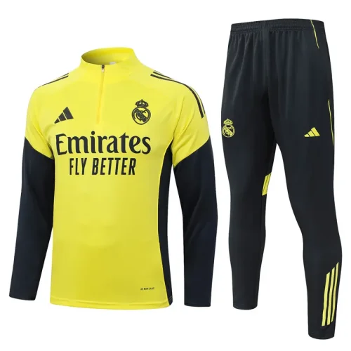 25-26 RMA Yellow Half Pull Tracksuit #B2559(半拉链)