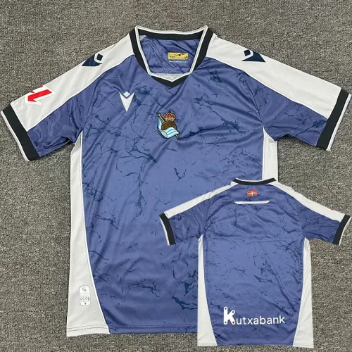 25-26 Real Sociedad Away Fans Soccer Jersey