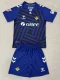 25-26 Real Betis Royal blue GoalKeeper Kids Soccer Jersey