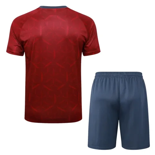 2025-26 Sao Paulo Red Training Short Suit #D25129