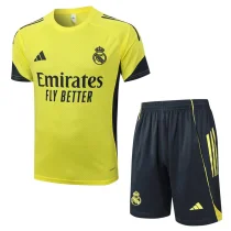 2025-26 RMA Yellow Training Short Suit #D25131