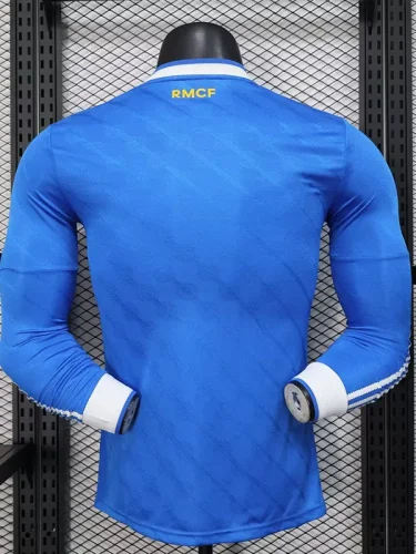 2025-26 RMA Third Long Sleeve Player Version Soccer Jersey