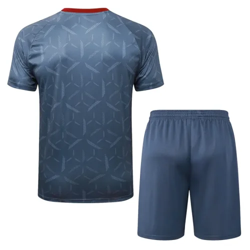 2025-26 Sao Paulo Grey Training Short Suit #D25118