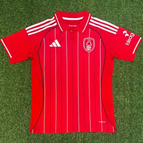 25-26 Nottingham Forest Home Fans Soccer Jersey