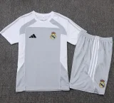 2025-26 RMA Grey white Training Short Suit #D25133