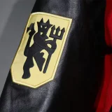 25-26 Man Utd Red Cotton Baseball Jacket