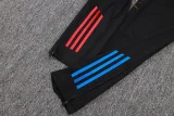 25-26 Lyon Black Half Pull Tracksuit (半拉链)