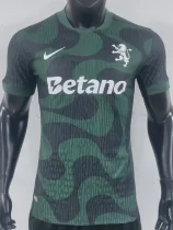 25-26 Sporting Lisbon Third Player Version Soccer Jersey