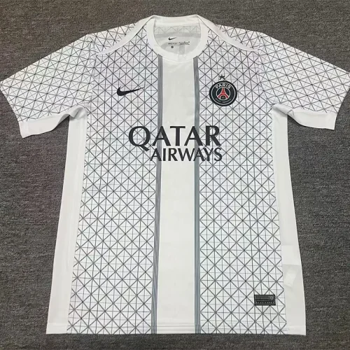 25-26 PSG White Special Edition Training shirts