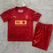 25-26 Valencia Away Kids Soccer Jersey