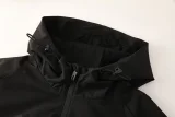 2025 AD Black Hoodie Jacket Tracksuit #AF02