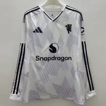 25-26 Man Utd Away Long Sleeve Soccer Jersey (长袖)