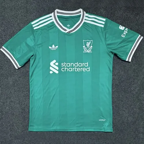 25-26 LIV Green Fans Soccer Jersey