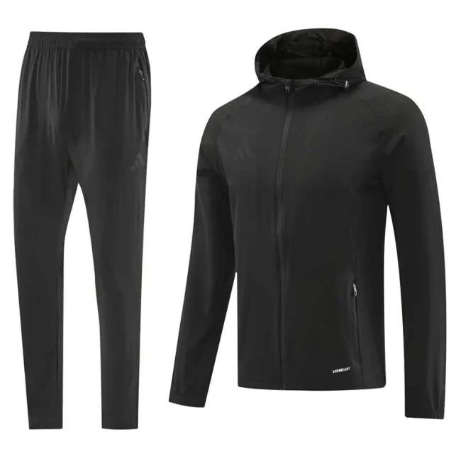 2025 AD Black Hoodie Jacket Tracksuit #AF02