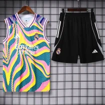 25-26 RMA Yellow green Tank top and shorts suit