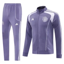 25-26 Man Utd Purple Jacket Tracksuit #07