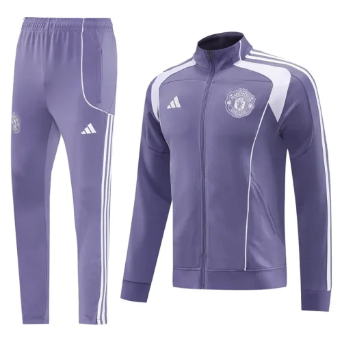 25-26 Man Utd Purple Jacket Tracksuit #07