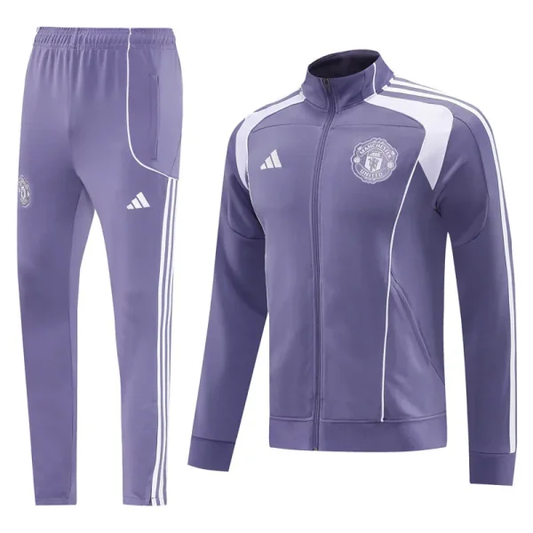 25-26 Man Utd Purple Jacket Tracksuit #07