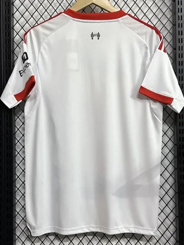 25-26 LIV White Fans Soccer Jersey